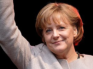 Angela Merkel im Jahr 2008