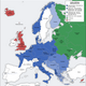 Karte Zweiter Weltkrieg in Europa