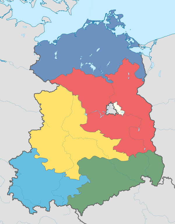 DDR Bundesländer