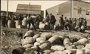 Razzia während der Prohibition