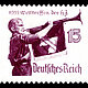 Welttreffen der Hitlerjugend Briefmarke
